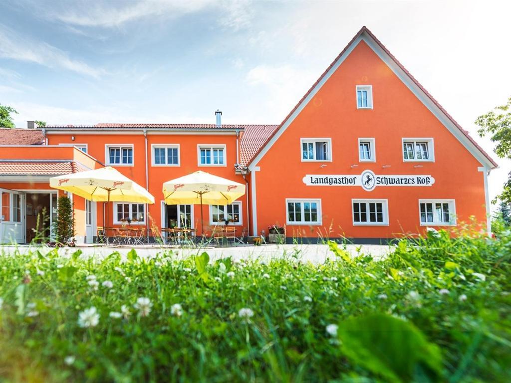 Landgasthof Schwarzes Ross Ansbach Exterior foto